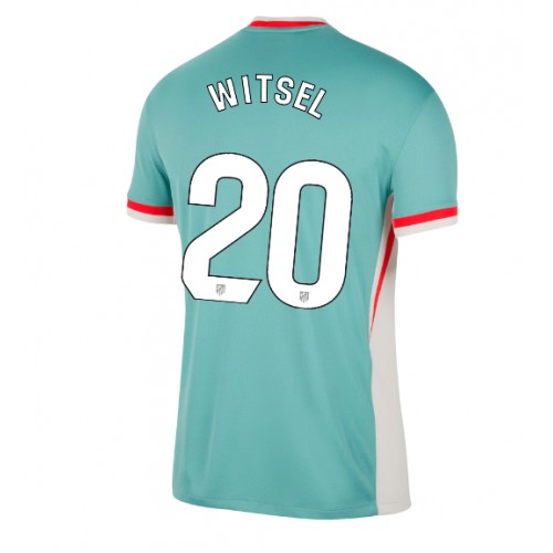 Fotballdrakt Herre Atletico Madrid Axel Witsel #20 Bortedrakt 2024-25 Kortermet